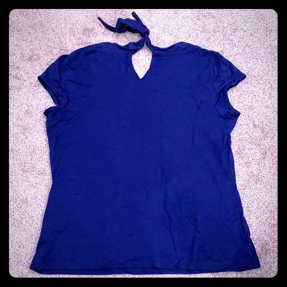 Blue Ruffle T-Shirt - Picture 2 of 3